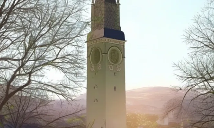 Pruský pomník bitvy roku 1813 – jaro