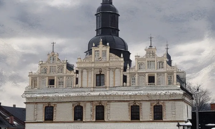 Radnice (Stříbro) – zima