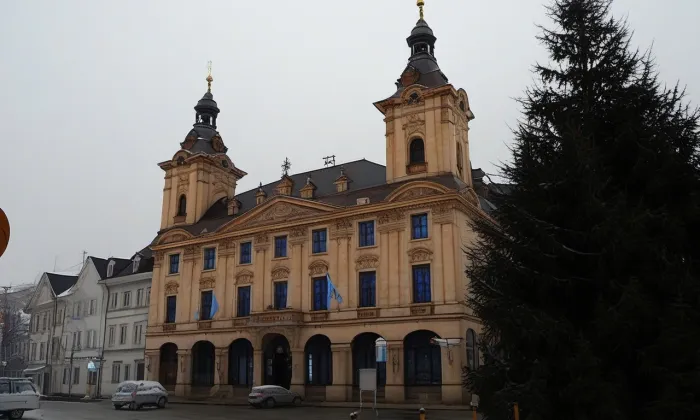 Radnice (Vnitřní Město) – zima