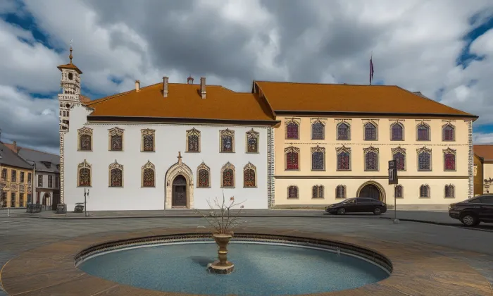 radnice ve Slavkově u Brna – iluminace