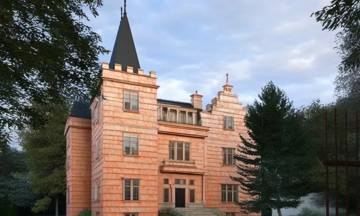 Redlichova vila – podzim