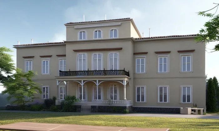 Robertova vila – noc