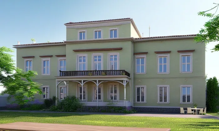 Robertova vila – jaro