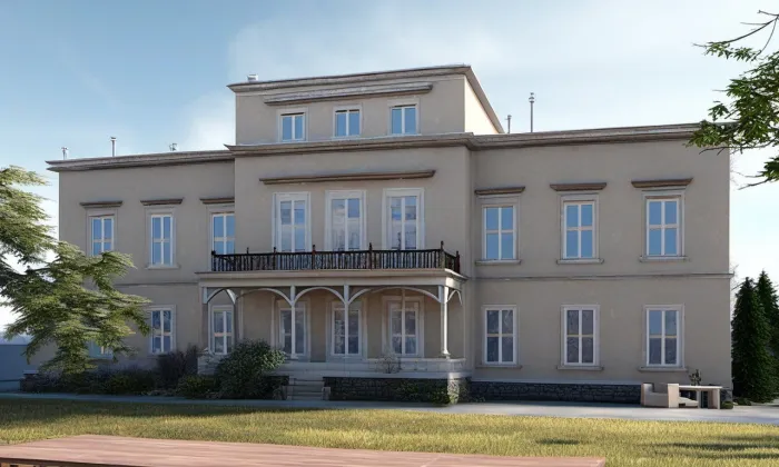 Robertova vila – zima