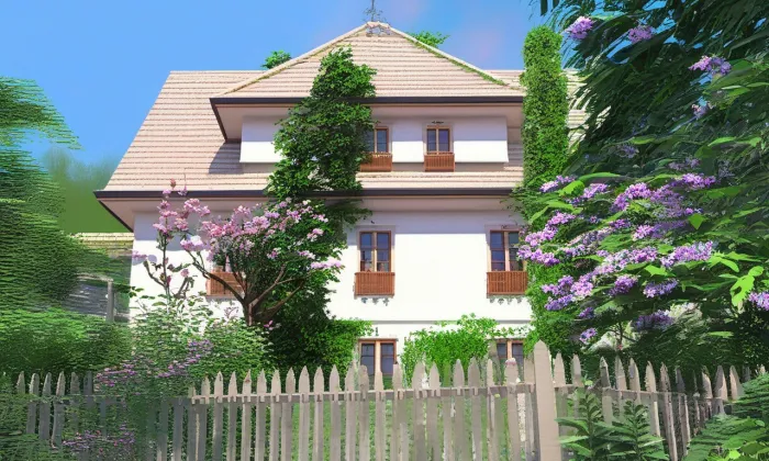Rodinný dům Jakuba Demla – jaro