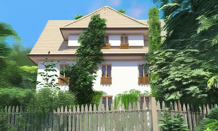 Rodinný dům Jakuba Demla – léto