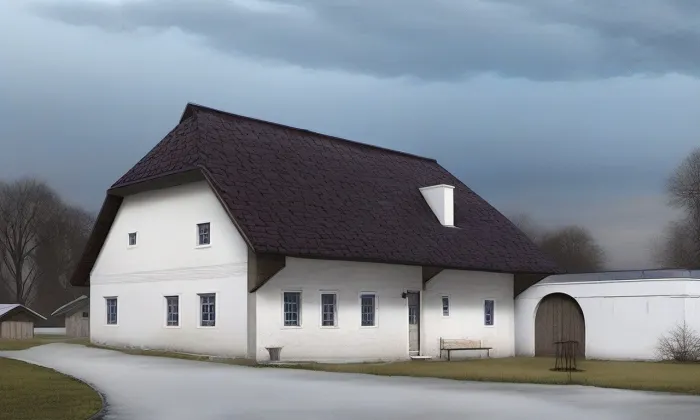 Rodný dům Adalberta Stiftera – zima