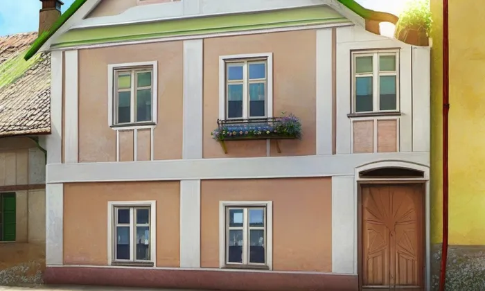 Rodný dům Otokara Březiny – jaro