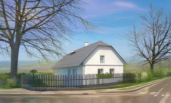 Rodný dům Václava Veverky – jaro