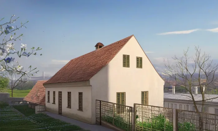 Rodný domek Karla Jaromíra Erbena – jaro