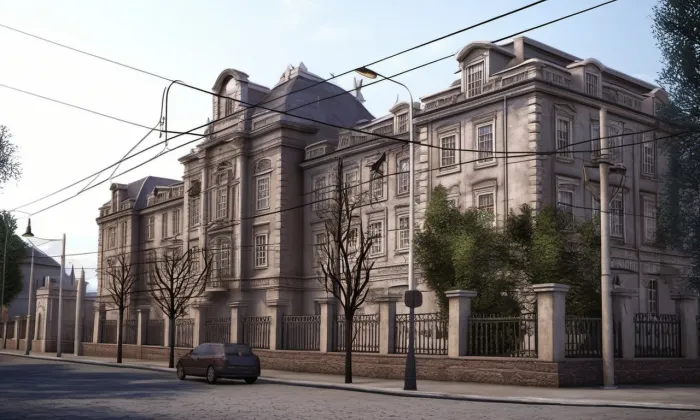 Rudolfinum (Hradec Králové) – noc