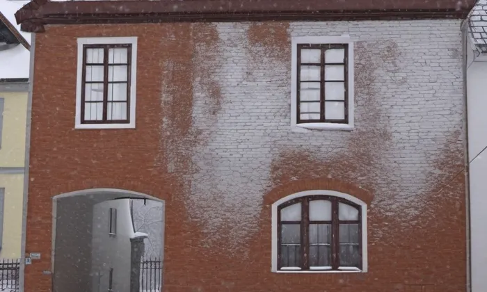 Samsonův dům – zima