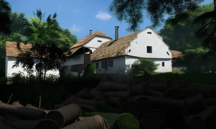 Seberův mlýn – léto