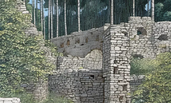 Skály (hrad, okres Žďár nad Sázavou) – léto