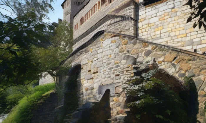 Skalní hrad Svojkov – iluminace
