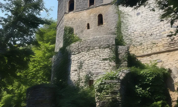 Skalní hrad Svojkov – léto
