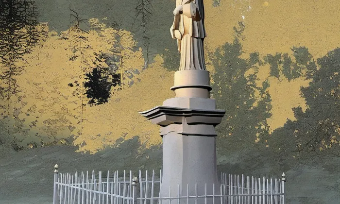 Socha svatého Jana Nepomuckého (Dlouhá Třebová) – noc