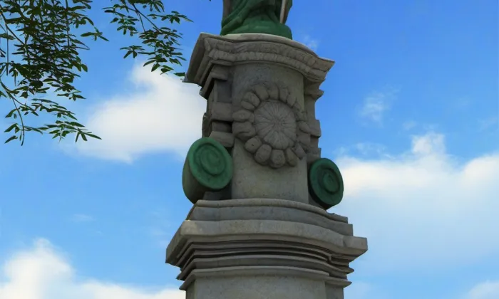 Socha svatého Linharta – jaro
