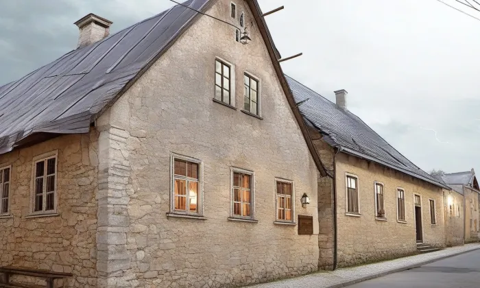 soubor městských domů, Havlíčkova 30 a 31 – noc