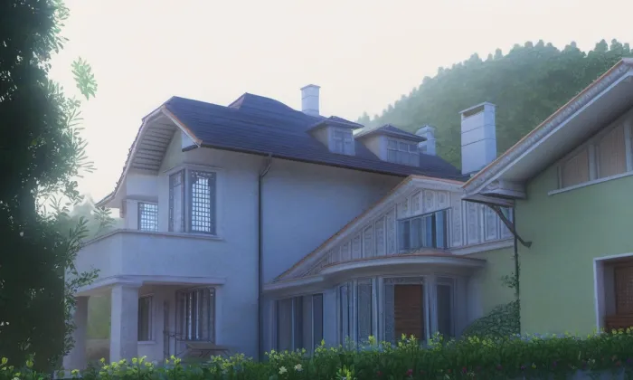 Spaunova vila – jaro
