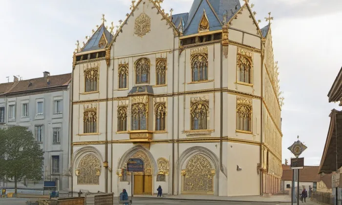 Spořitelna a muzeum – iluminace