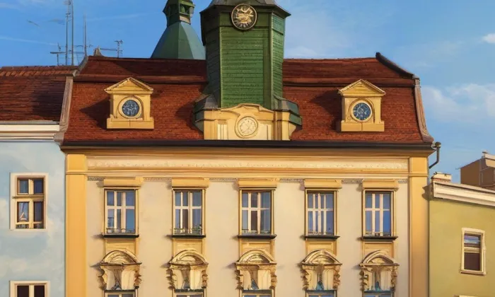 Stará radnice v Jindřichově Hradci – léto