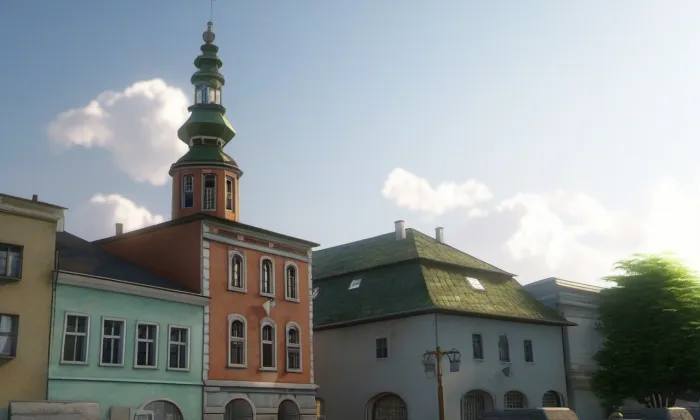 Stará radnice ve Svitavách – léto