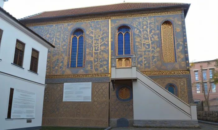 Stará synagoga v Plzni – iluminace