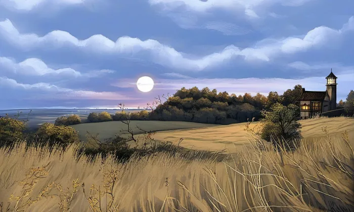 Starý zámek – noc