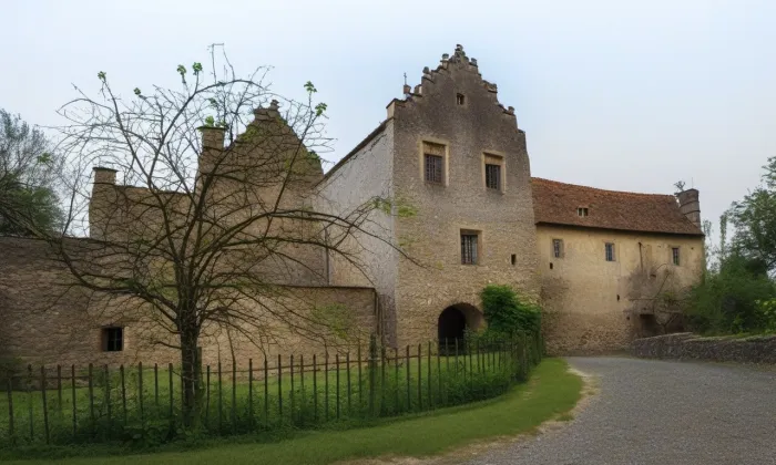 Starý zámek Libějovice – léto