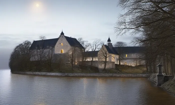Starosedlský hrádek – noc
