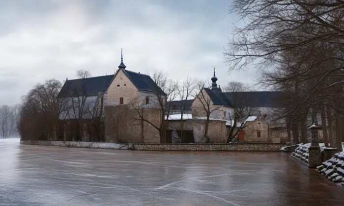 Starosedlský hrádek – zima
