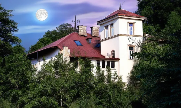 Stibralova vila – noc