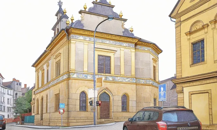 Suchardův dům – iluminace