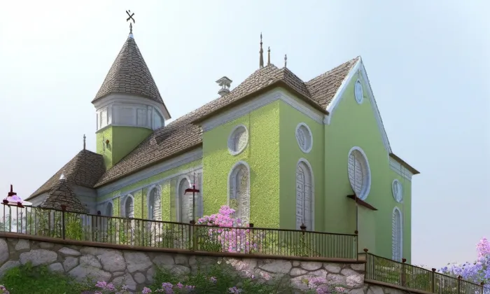 Synagoga v Českém Krumlově – jaro