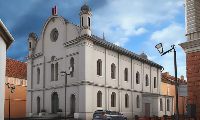 Synagoga v Břeclavi – podzim