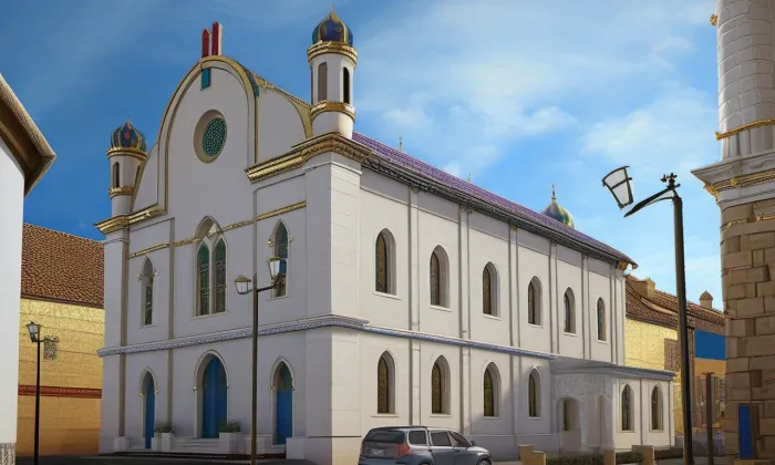 Synagoga v Břeclavi – iluminace