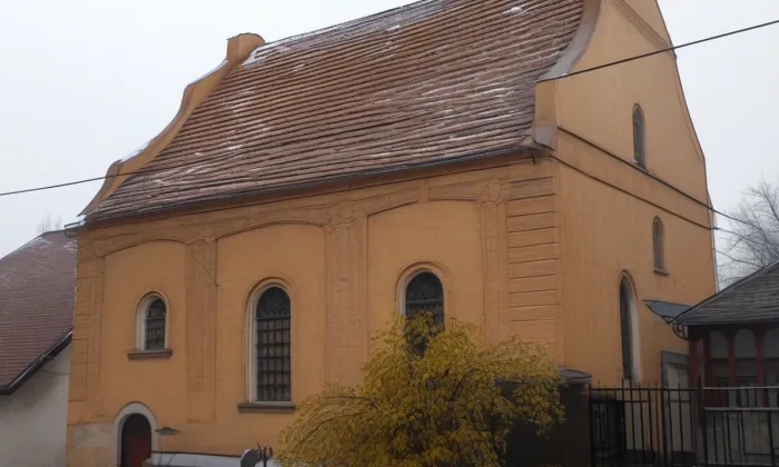 Synagoga v Batelově – zima