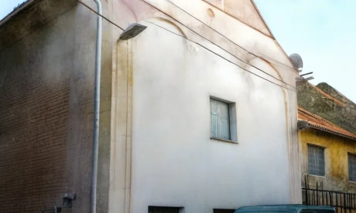 Synagoga v Budyni nad Ohří – akvarel