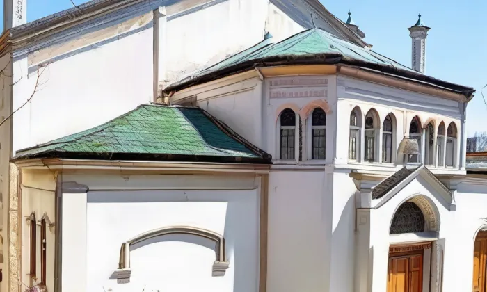 Synagoga v Golčově Jeníkově – jaro