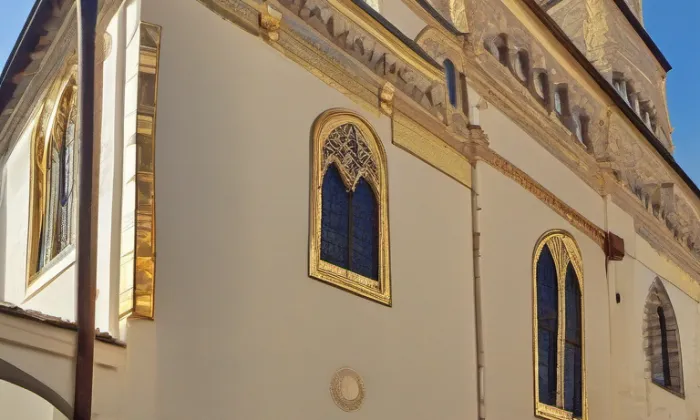 Synagoga v Kolíně – iluminace