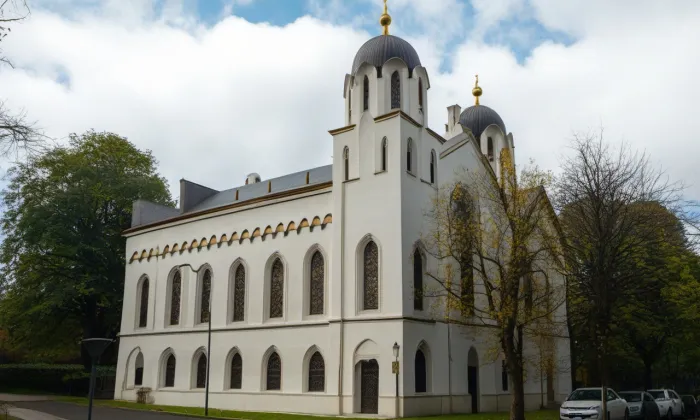 Synagoga v Krnově – iluminace