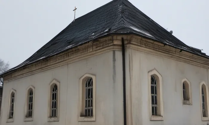 synagoga v Rychnově nad Kněžnou – zima