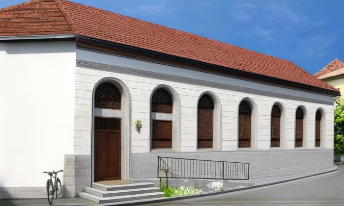 synagoga ve Veselí nad Moravou – jaro