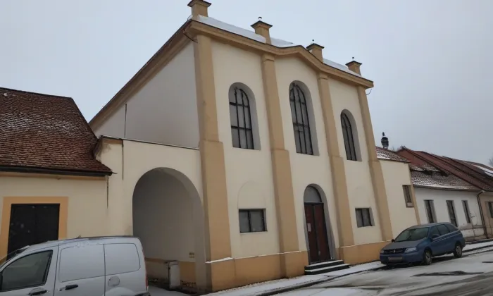 Synagoga ve Vodňanech – zima