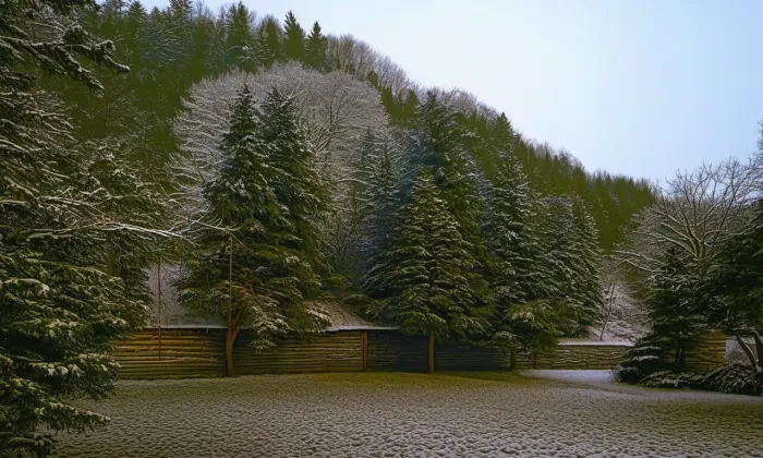 Tašovice – zima