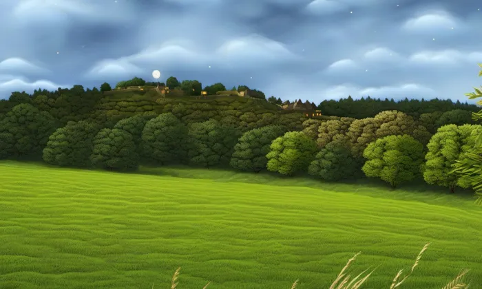 Tasnovice (hradiště) – noc