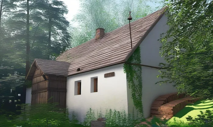Tomáškův vodní mlýn – jaro
