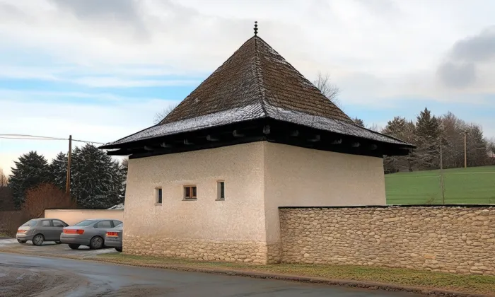 Tvrz (Prostředkovice) – zima