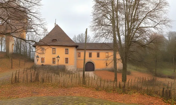 Tvrz (Vříšť) – noc